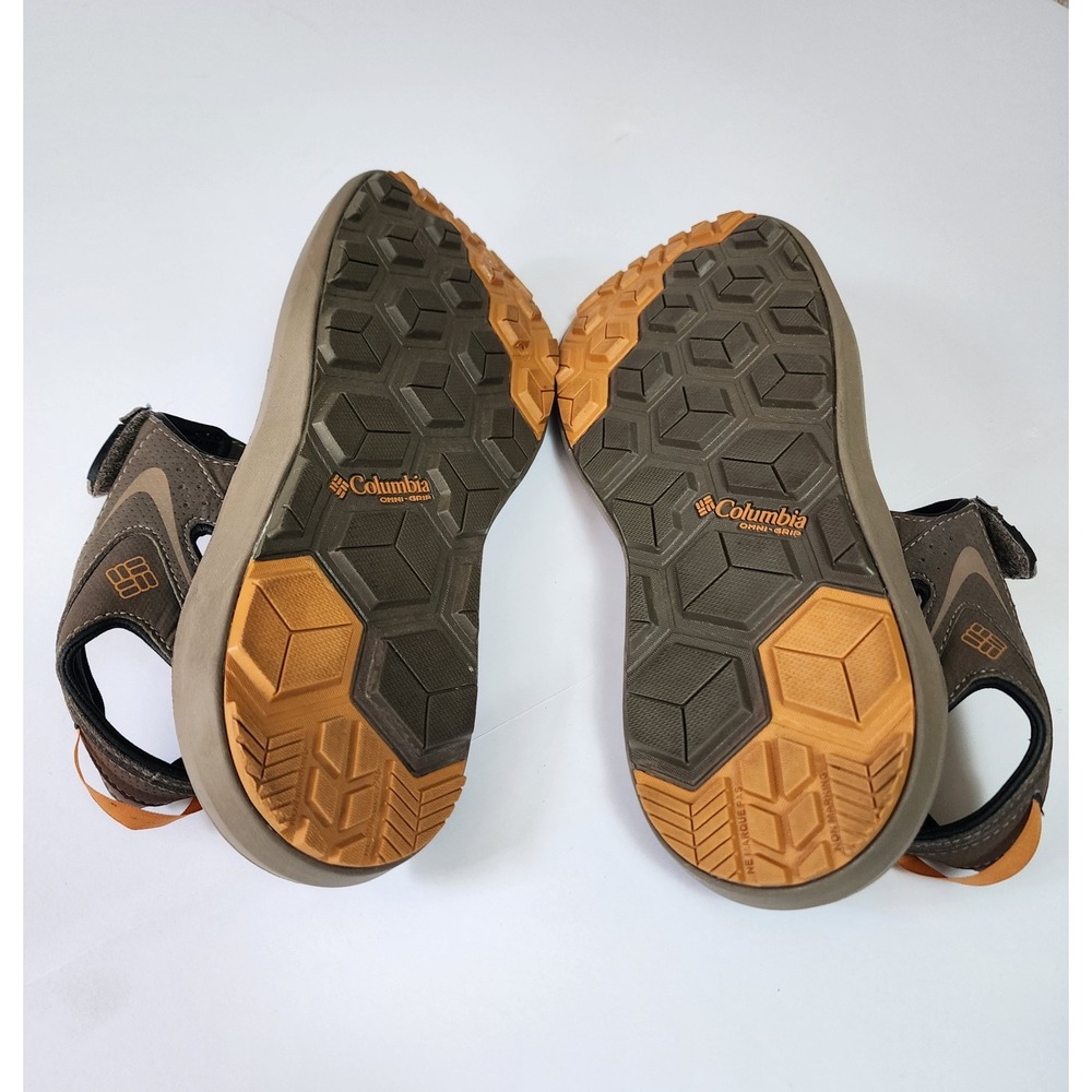 Columbia Mens Omni-Grip Hiking Sandals Brown BM4511-255 Size 9 Trail Sport - Picture 4 of 8